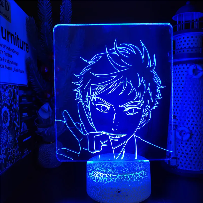 Бесплатная доставка, Asahi Shiina, 3D иллюзионная настольная лампа, светодиодная сенсорная подсветка, акриловый RGB ночсветильник, украшение для сп... 
Бесплатная доставка, Asahi Shiina, 3D иллюзионная настольная лампа, светодиодная сенсорная подсветка, акриловый RGB ночсветильник, украшение для сп...