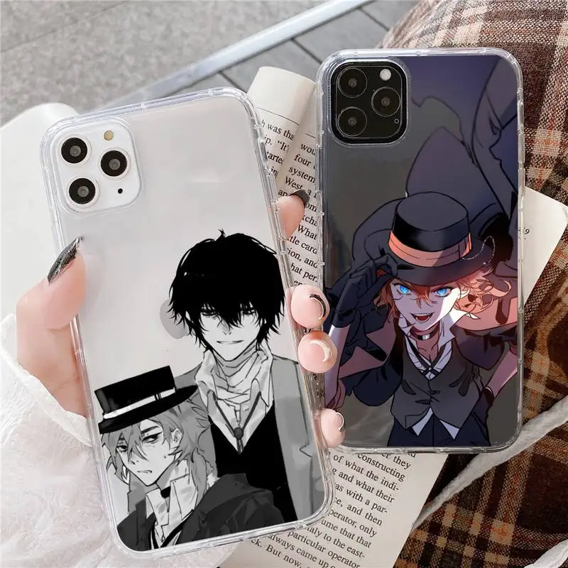 Bungou Stray Dogs Anime Phone Case For Iphone 5 SE 2020 6 6s 7 8 plus X Xr XS 11 12 Mini Pro Max Fundas Cover
Bungou Stray Dogs Anime Phone Case For Iphone 5 SE 2020 6 6s 7 8 plus X Xr XS 11 12 Mini Pro Max Fundas Cover