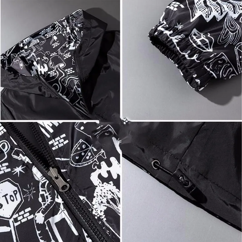 Lusumily 2021 Spring Jacket Women Casual Windbreaker Zipper Coat Cartoon Print Two Side Wear Thin Jacket Base Outwear Girl Tops 
Lusumily 2021 Spring Jacket Women Casual Windbreaker Zipper Coat Cartoon Print Two Side Wear Thin Jacket Base Outwear Girl Tops