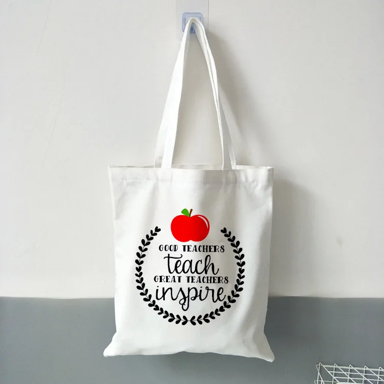 Teacher Tote Bag New Women's Casual Canvas Shoulder Tote Bag for Teachers Lady Handbag Reusable Large Capacity Casual Tote Bags
Teacher Tote Bag New Women's Casual Canvas Shoulder Tote Bag for Teachers Lady Handbag Reusable Large Capacity Casual Tote Bags