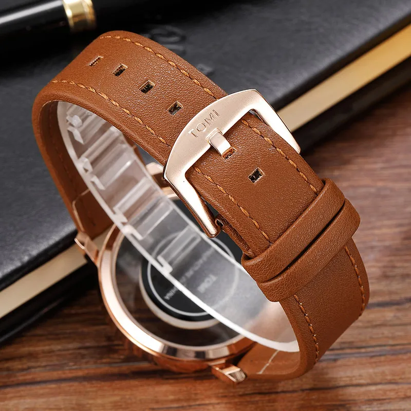 Unique Watch Creative Half Transparent Unisex Watch For Men Women Couple Geek Stylish Leather Wristwatch Fashion Quartz-watch
Unique Watch Creative Half Transparent Unisex Watch For Men Women Couple Geek Stylish Leather Wristwatch Fashion Quartz-watch