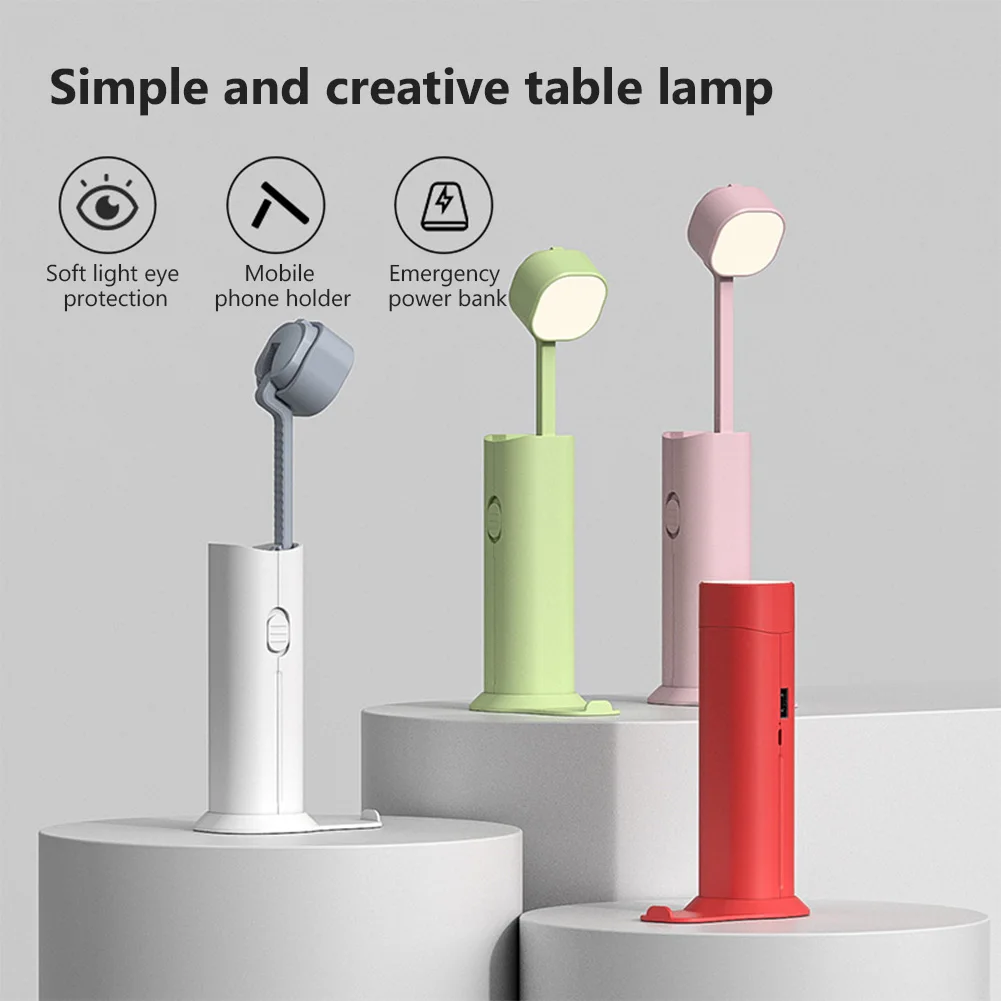 Desk Lamp Table Light Foldable Eye Protection USB Recharging Port Dimmable Study Reading Light Flashlight Adjustable Brightness
Desk Lamp Table Light Foldable Eye Protection USB Recharging Port Dimmable Study Reading Light Flashlight Adjustable Brightness