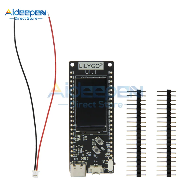LILYGO For TTGO ESP32-S2 V1.1 ST77789 1.14 Inch LCD Display WIFI Wireless Module Type-c Connector TF Card Slot Development Board
LILYGO For TTGO ESP32-S2 V1.1 ST77789 1.14 Inch LCD Display WIFI Wireless Module Type-c Connector TF Card Slot Development Board