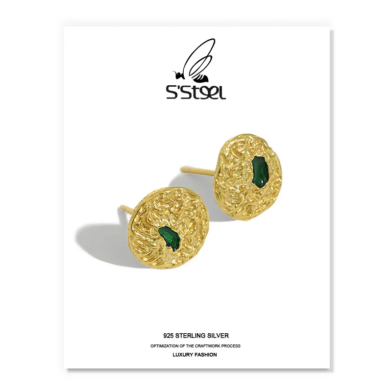 S'STEEL Round Earrings Gift For Women 925 Sterling Silver Stud Earring Korean Minimalist Earings Aros Plata 925 Mujer Jewelry
S'STEEL Round Earrings Gift For Women 925 Sterling Silver Stud Earring Korean Minimalist Earings Aros Plata 925 Mujer Jewelry