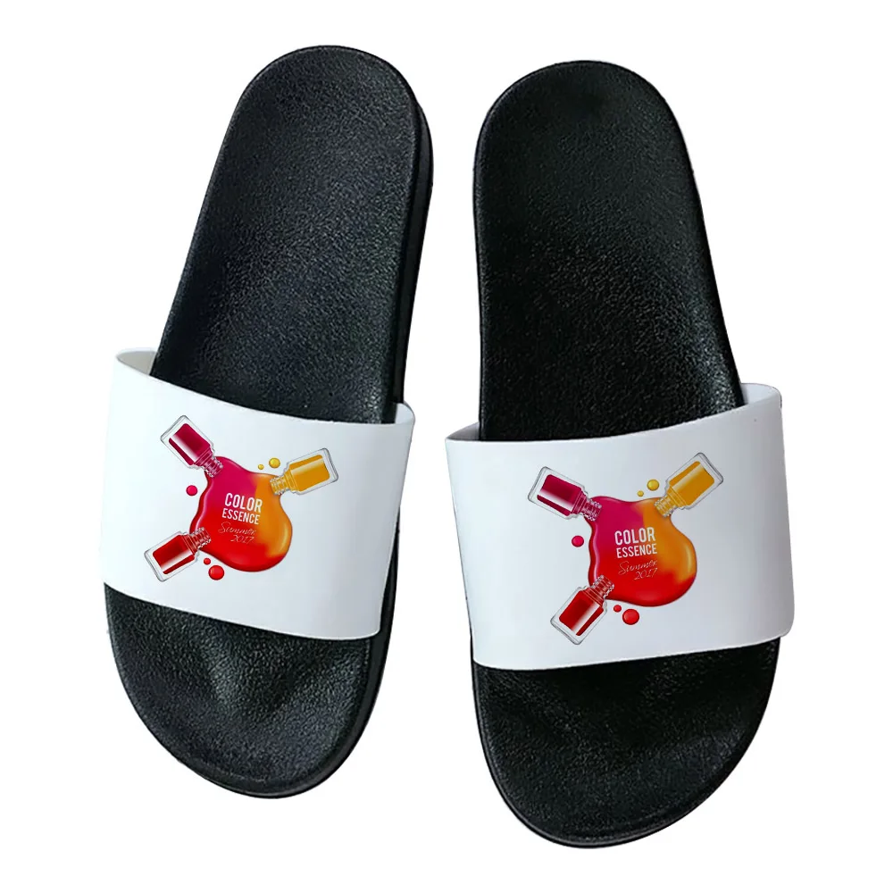 2021 women slippers Nail polish pattern Kawaii Non-slip Slides Comfortable Open Toe Flip Flops for Female flip flops female
2021 women slippers Nail polish pattern Kawaii Non-slip Slides Comfortable Open Toe Flip Flops for Female flip flops female