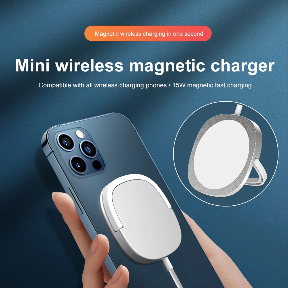 Магнитное Беспроводное зарядное устройство для iPhone 12 Pro Max, зарядное устройство с кабелем, магнитное быстрое зарядное устройство для iPhone, бе... 
Магнитное Беспроводное зарядное устройство для iPhone 12 Pro Max, зарядное устройство с кабелем, магнитное быстрое зарядное устройство для iPhone, бе...