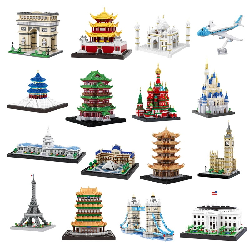 Balody Architecture Eiffel Tower White House Big Ben Louvre Museum Diamond 3D Building Small Blocks Toy Congress Building no Box
Balody Architecture Eiffel Tower White House Big Ben Louvre Museum Diamond 3D Building Small Blocks Toy Congress Building no Box