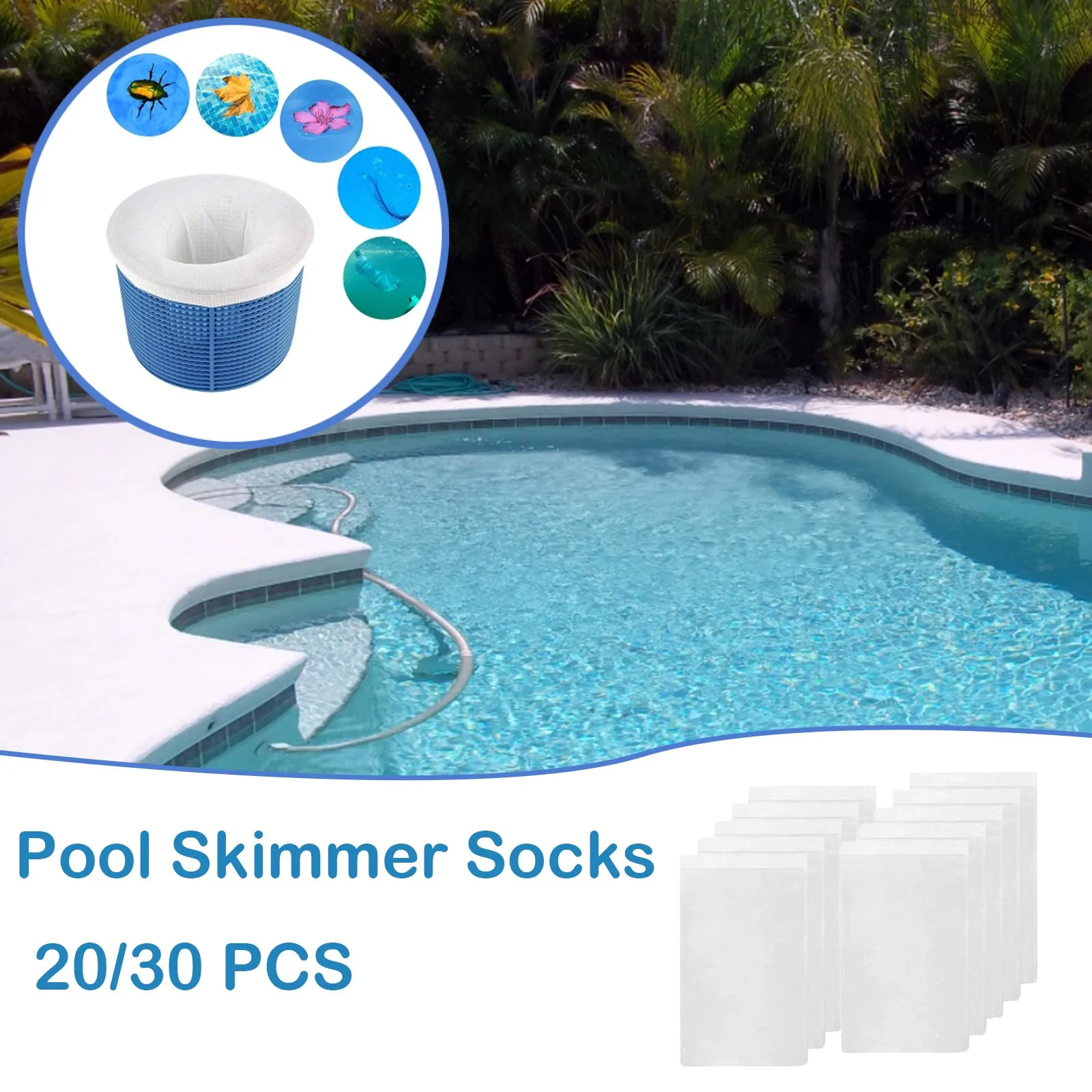 Baskets Skimmers Pool Skimmer Socks Pool Filter Basket Socks Reusable Mesh Sock Filter Socks Pool Supplies Tubs Accessories
Baskets Skimmers Pool Skimmer Socks Pool Filter Basket Socks Reusable Mesh Sock Filter Socks Pool Supplies Tubs Accessories