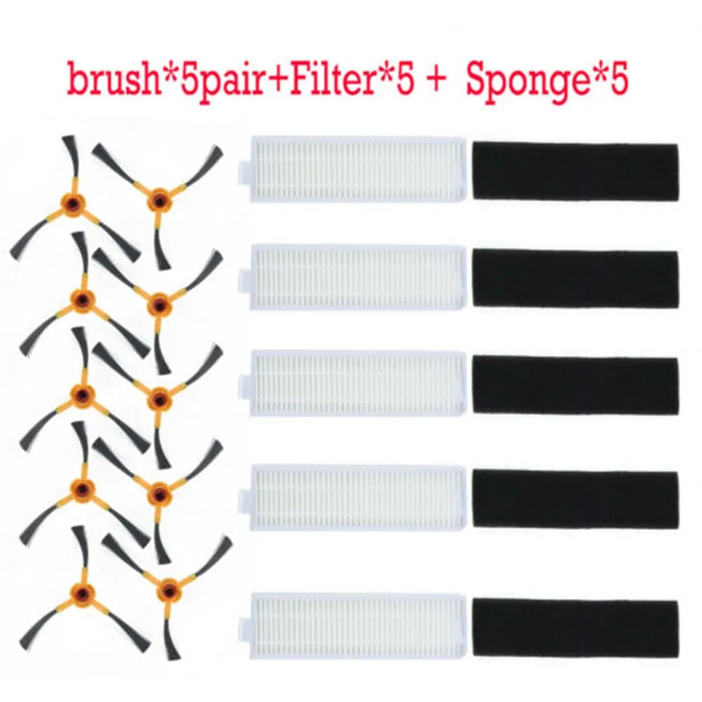 15Pcs For Slim DA60 Ecovacs Deebot Slim 2 Robot Vacuum 10x Side Brush With 5X Filters Kit For Dust Cleaning Machine
15Pcs For Slim DA60 Ecovacs Deebot Slim 2 Robot Vacuum 10x Side Brush With 5X Filters Kit For Dust Cleaning Machine