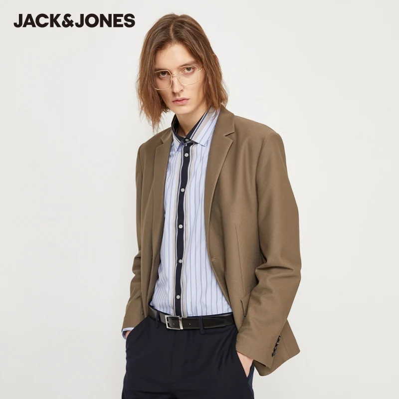 JackJones Men's Slim Fit Pure Color Business Casual Vintage Suit Jacket| 220108505
JackJones Men's Slim Fit Pure Color Business Casual Vintage Suit Jacket| 220108505