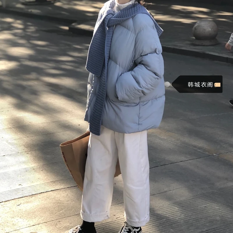 Winter Cotton-padded Female Korean Fashion Version Loose Lovely Cotton-padded Coat Coats and Jackets Women
Winter Cotton-padded Female Korean Fashion Version Loose Lovely Cotton-padded Coat Coats and Jackets Women
