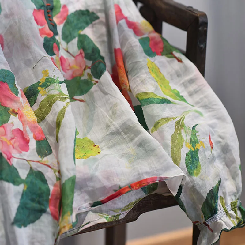 Johnature Women Lantern Sleeve Ramie T-Shirts Vintage High Quality 2021 New Summer O-Neck Loose Print Floral Women T-Shirts
Johnature Women Lantern Sleeve Ramie T-Shirts Vintage High Quality 2021 New Summer O-Neck Loose Print Floral Women T-Shirts