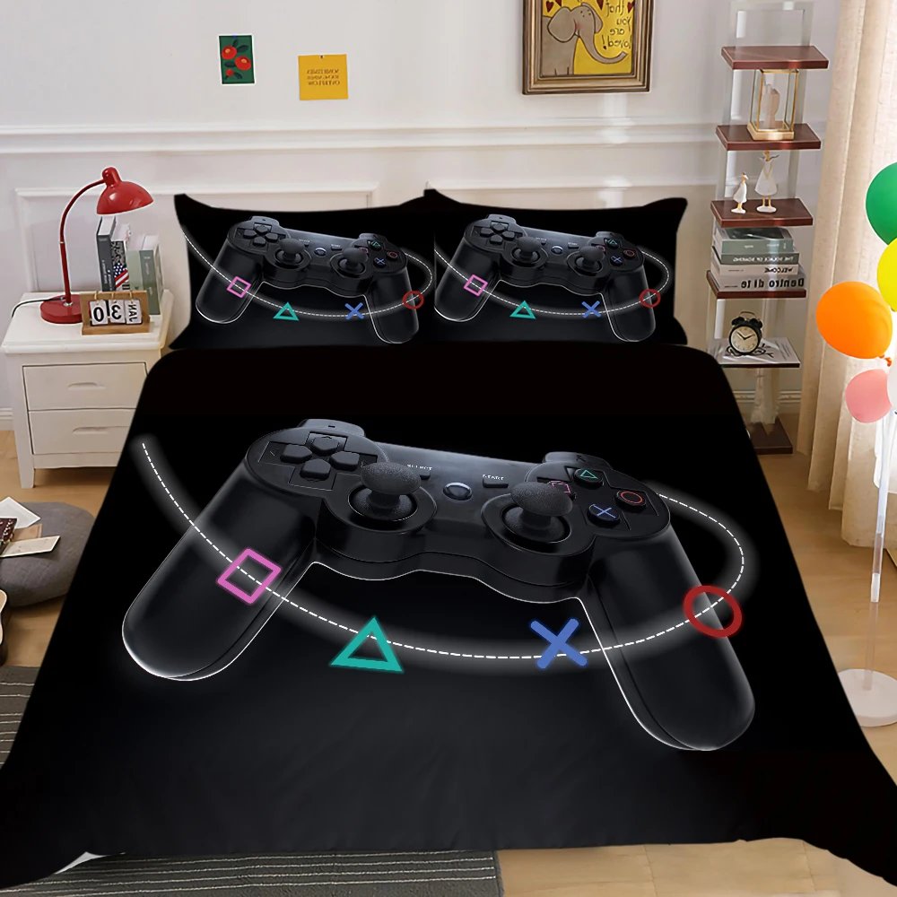 Bed Cover Set Boy Bedding Set Queen Size Duvet Cover 3D Creative Comforter Game King Bedclothes 2/3pcs
Bed Cover Set Boy Bedding Set Queen Size Duvet Cover 3D Creative Comforter Game King Bedclothes 2/3pcs