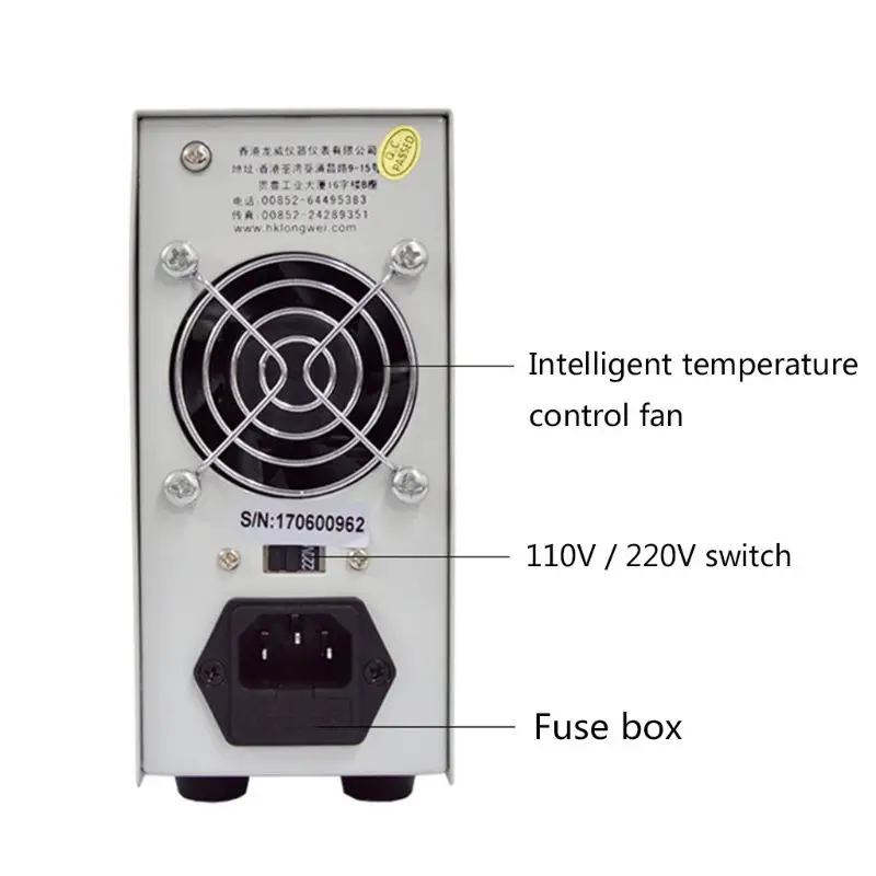 K3010D 30V10A Adjustable DC Power Supply High Precision Switching Regulator Laboratory Power Supply Repair Parts US/EU Plug
K3010D 30V10A Adjustable DC Power Supply High Precision Switching Regulator Laboratory Power Supply Repair Parts US/EU Plug