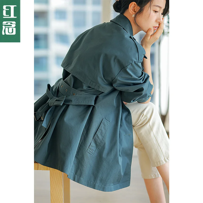 medium long blue windbreaker coat women's autumn 2021 new women's fashion small spring and autumn coat
medium long blue windbreaker coat women's autumn 2021 new women's fashion small spring and autumn coat