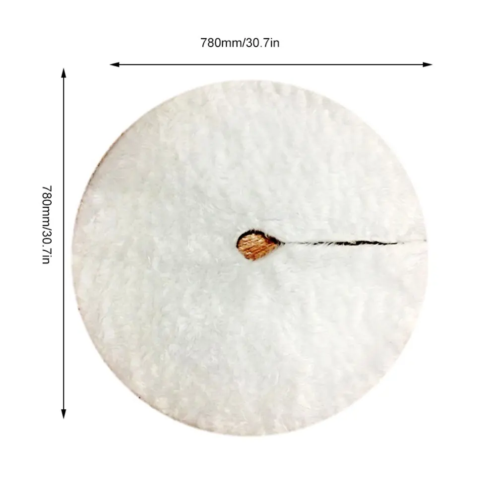 Pure White Plush Christmas Tree Skirt Christmas Plush Tree Skirt 78Cm 90Cm Christmas Tree Decorations 
Pure White Plush Christmas Tree Skirt Christmas Plush Tree Skirt 78Cm 90Cm Christmas Tree Decorations