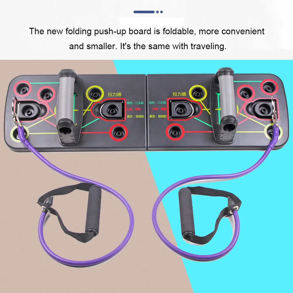 Push-up Bracket Board System Portable Multifunction for Home Fitness Muscles Training WHShopping
Push-up Bracket Board System Portable Multifunction for Home Fitness Muscles Training WHShopping
