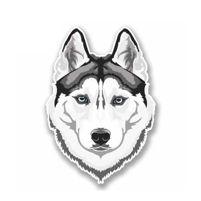 13cm x 10cm Car Sticker White Husky Wolf Vinyl Sticker Laptop Travel Luggage Siberian Husky Car Styling Motorcycle Accessories
13cm x 10cm Car Sticker White Husky Wolf Vinyl Sticker Laptop Travel Luggage Siberian Husky Car Styling Motorcycle Accessories