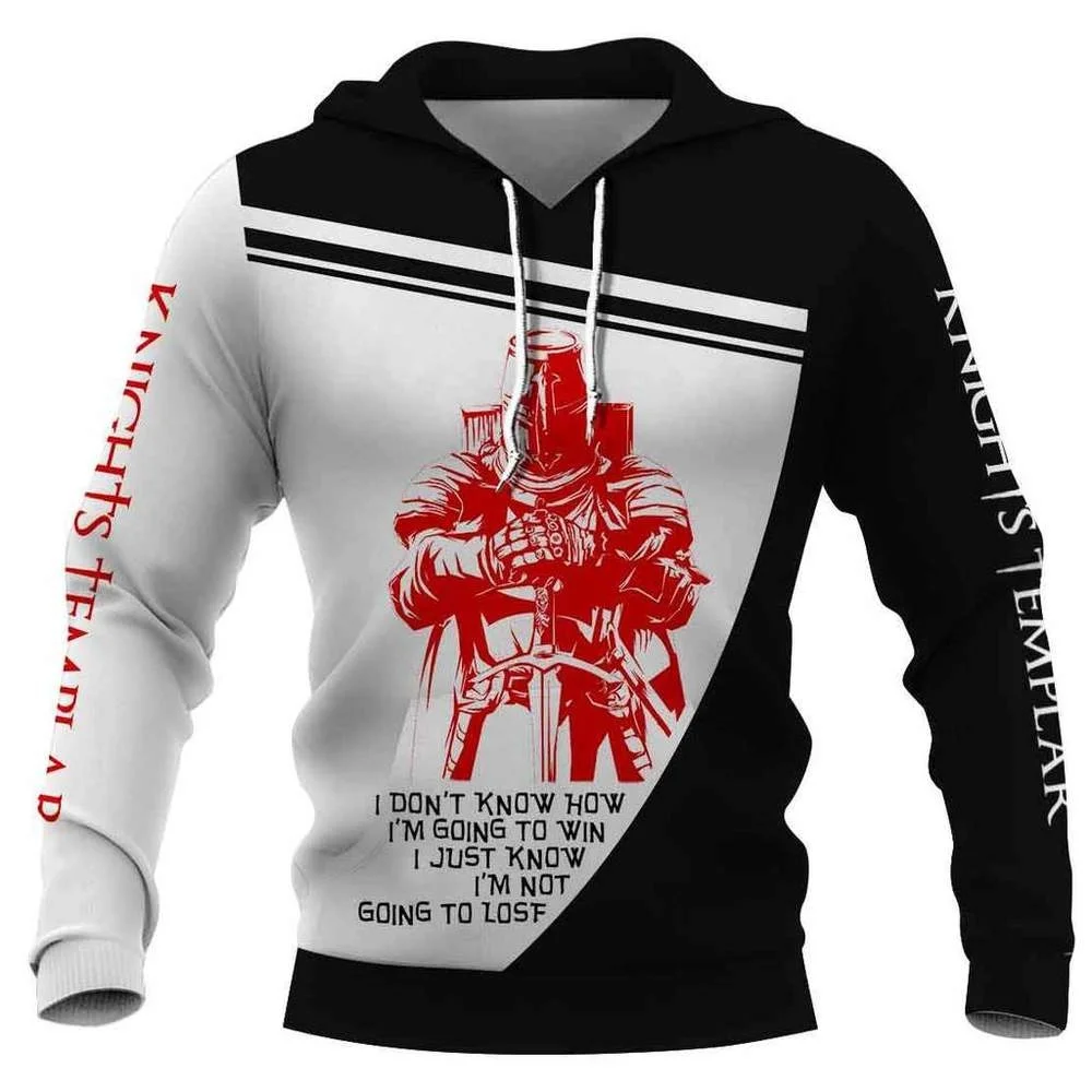 CLOOCL Knights Templar Hoodie 3D Graphic I Am Going To Win Sweatshirt Streetwear Harajuku Pullovers Men Clothing Drop Shipping
CLOOCL Knights Templar Hoodie 3D Graphic I Am Going To Win Sweatshirt Streetwear Harajuku Pullovers Men Clothing Drop Shipping