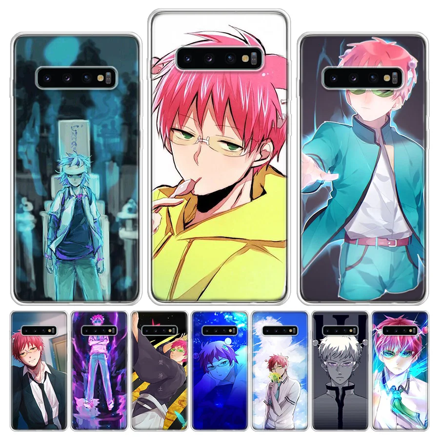 Saiki Kusuo no Psi Nan Phone Case For Samsung Galaxy A51 A71 A50 A70 A80 A90 A01 A6 A7 A8 A10 A10S A20S A20E A30 A40 Plus Cover |