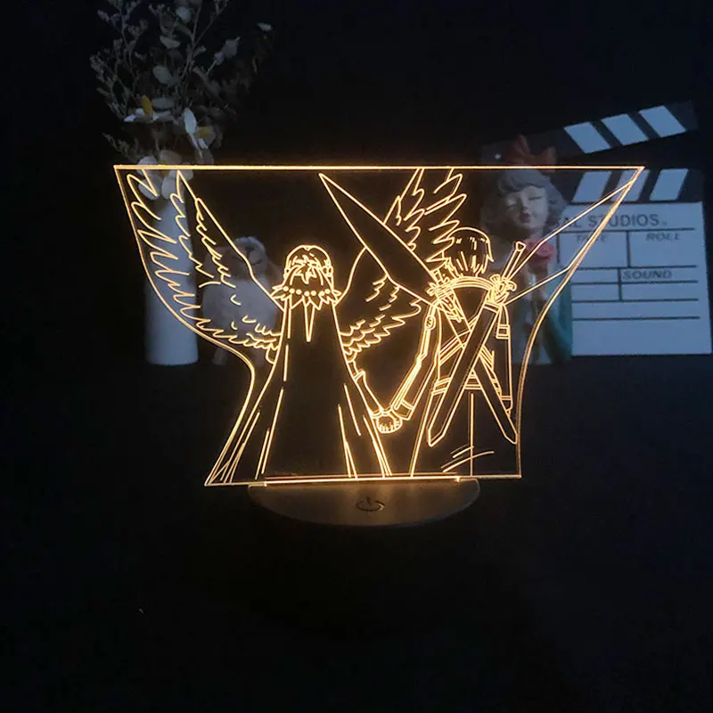 3D ночник с будильником светильник ный прибор с сенсорным датчиком, 7 цветов, с дистанционным управлением, Прямая поставка, манга, меч, искусс...
3D ночник с будильником светильник ный прибор с сенсорным датчиком, 7 цветов, с дистанционным управлением, Прямая поставка, манга, меч, искусс...