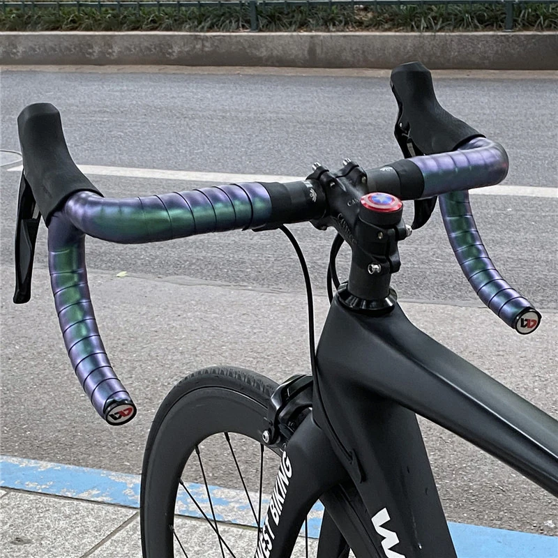 Ultralight Bike Handlebar Tape Aurora Discoloration PU Non-slip Elasticity EVA Comfortable Handlebar Tape Bike Accessories
Ultralight Bike Handlebar Tape Aurora Discoloration PU Non-slip Elasticity EVA Comfortable Handlebar Tape Bike Accessories