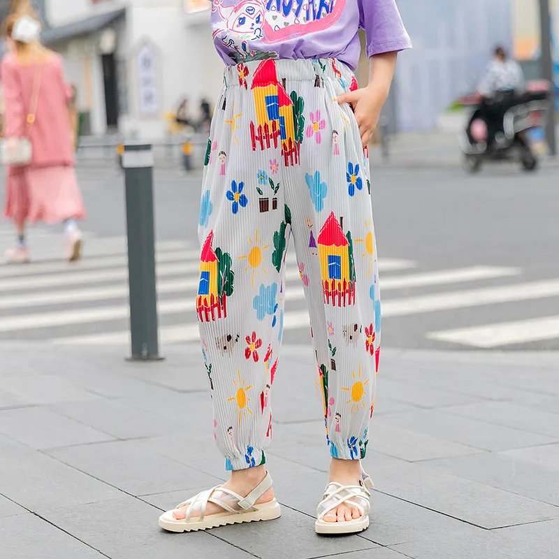 Pants For Girls Casual Style Girl Anti-Mosquito Pants Kids Hand Painted Ankle Trousers 5 7 9 10 11 13 14Years Teenage Clothes
Pants For Girls Casual Style Girl Anti-Mosquito Pants Kids Hand Painted Ankle Trousers 5 7 9 10 11 13 14Years Teenage Clothes