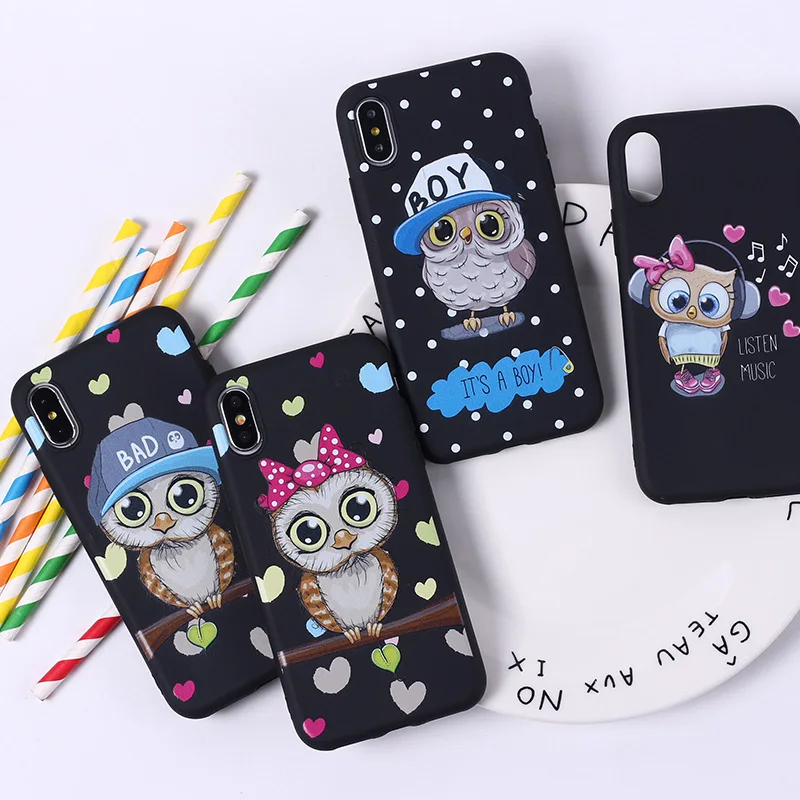 Cute Owl Couples Case for Iphone 11 Pro Max 12 Pro Mini XR XS 8 X 7 6 Plus SE Lovely Animal Soft Silicone Phone Case Funda Cover
Cute Owl Couples Case for Iphone 11 Pro Max 12 Pro Mini XR XS 8 X 7 6 Plus SE Lovely Animal Soft Silicone Phone Case Funda Cover
