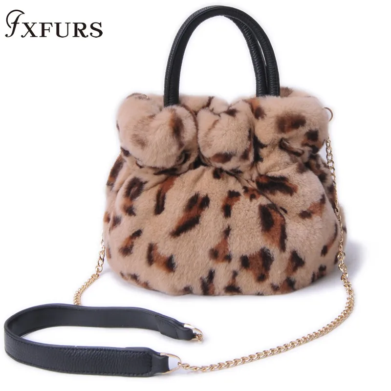2020 New Winter Rex Rabbit Fur Handbag Leopard Single Shoulder Real Fur Bags Tote Bags Cute Girl Genuine Leather Messenger Bag
2020 New Winter Rex Rabbit Fur Handbag Leopard Single Shoulder Real Fur Bags Tote Bags Cute Girl Genuine Leather Messenger Bag