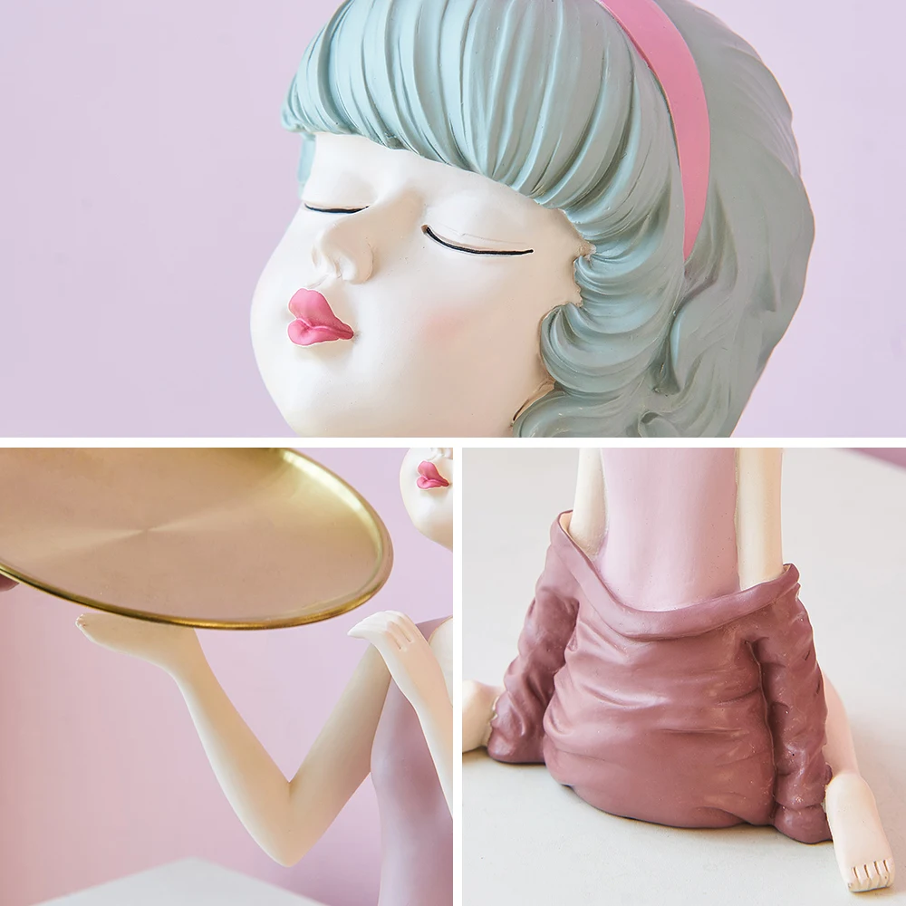 Cute Girl Statue Resin Sculpture Modern Art Home Decoration Accessories Modern Living Room Decoration Girl Bedroom Decor Gifts
Cute Girl Statue Resin Sculpture Modern Art Home Decoration Accessories Modern Living Room Decoration Girl Bedroom Decor Gifts