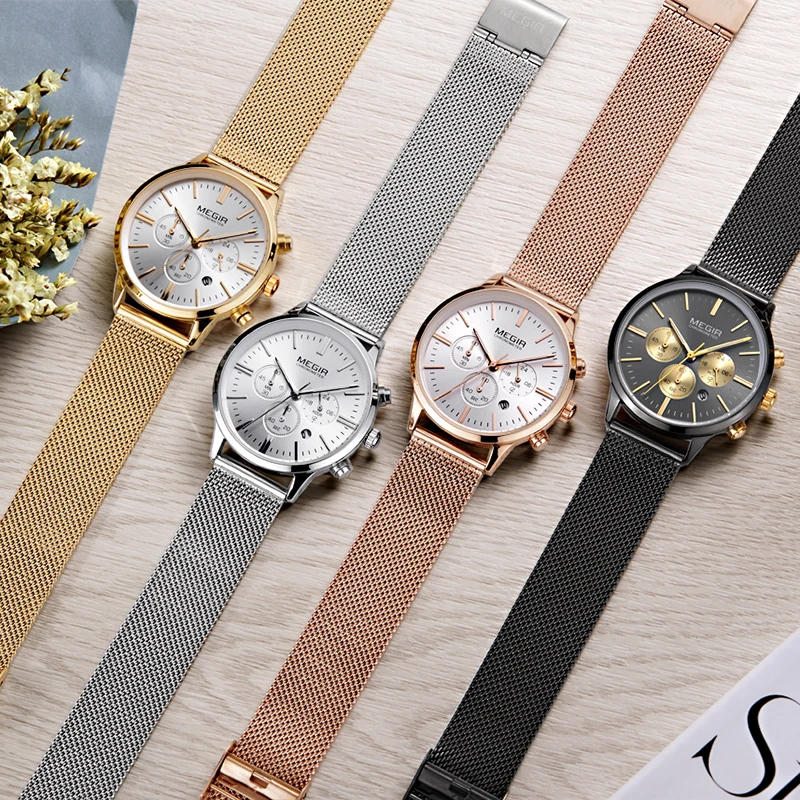 MEGIR Brand Luxury Women Watches Fashion Quartz Ladies Watch Sport Relogio Feminino Clock Wristwatch for Lovers Girl Friend 2011
MEGIR Brand Luxury Women Watches Fashion Quartz Ladies Watch Sport Relogio Feminino Clock Wristwatch for Lovers Girl Friend 2011