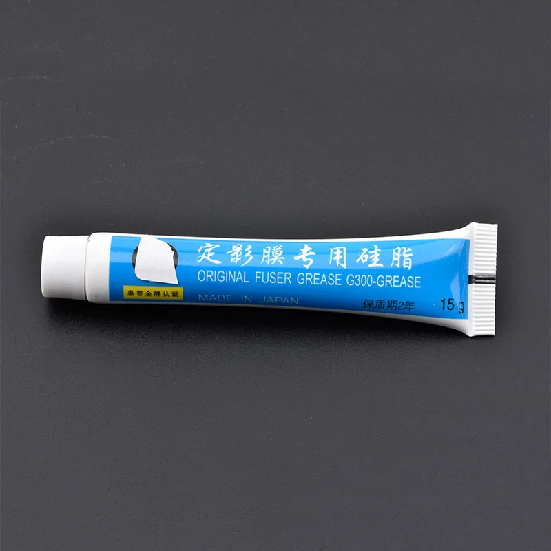 

1PC Premium G300 FUSER GREASE Oil Silicone Fuser Film Sleeve Grease for HP P1505 P3015 P3005 M1132 M1522 4250 4200 4345 5200