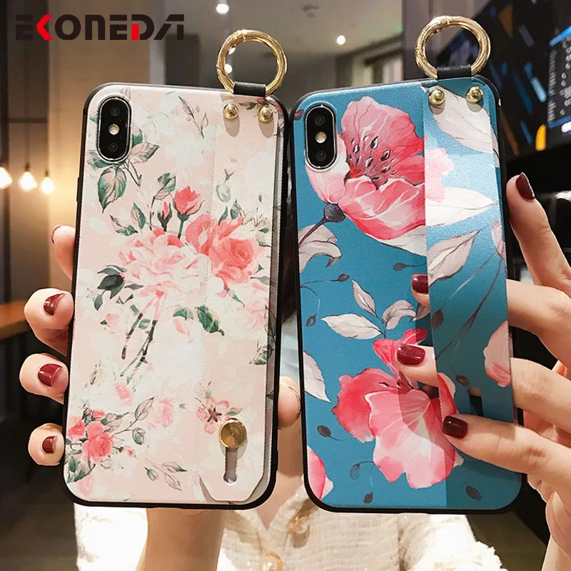 EKONEDA Phone Holder Case For Samsung Galaxy A71 A70 A51 A50 A10 S20 Ultra S8 S9 S10 Note 8 9 10 Plus Flower Wrist Strap Case
EKONEDA Phone Holder Case For Samsung Galaxy A71 A70 A51 A50 A10 S20 Ultra S8 S9 S10 Note 8 9 10 Plus Flower Wrist Strap Case