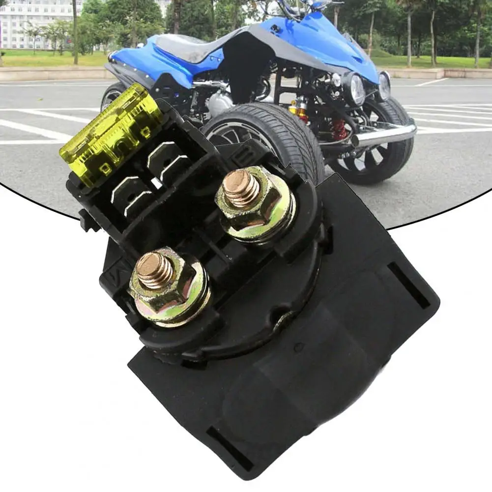 Starter Solenoid Relay Anti-scratch Replacement Lightweight Black Motorcycle Relay RL1552RE116AR for Kawasaki-Bayou 220 KLF220 A
Starter Solenoid Relay Anti-scratch Replacement Lightweight Black Motorcycle Relay RL1552RE116AR for Kawasaki-Bayou 220 KLF220 A