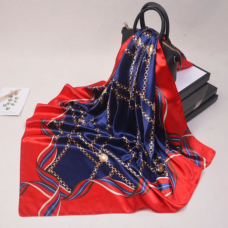 2021 Summer Travel Scarves Ethnic Style Print 90X90CM Kerchief Fashion Neckerchief Hankies New Sunscreen Satin Silk Scarf Shawl
2021 Summer Travel Scarves Ethnic Style Print 90X90CM Kerchief Fashion Neckerchief Hankies New Sunscreen Satin Silk Scarf Shawl