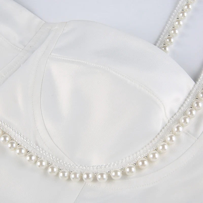 Rockmore Beading Backless Evening Party Dress For Women A-Line Mini Dresses Y2K Bodycon Dress Sexy Club Streetwear White Elegant
Rockmore Beading Backless Evening Party Dress For Women A-Line Mini Dresses Y2K Bodycon Dress Sexy Club Streetwear White Elegant