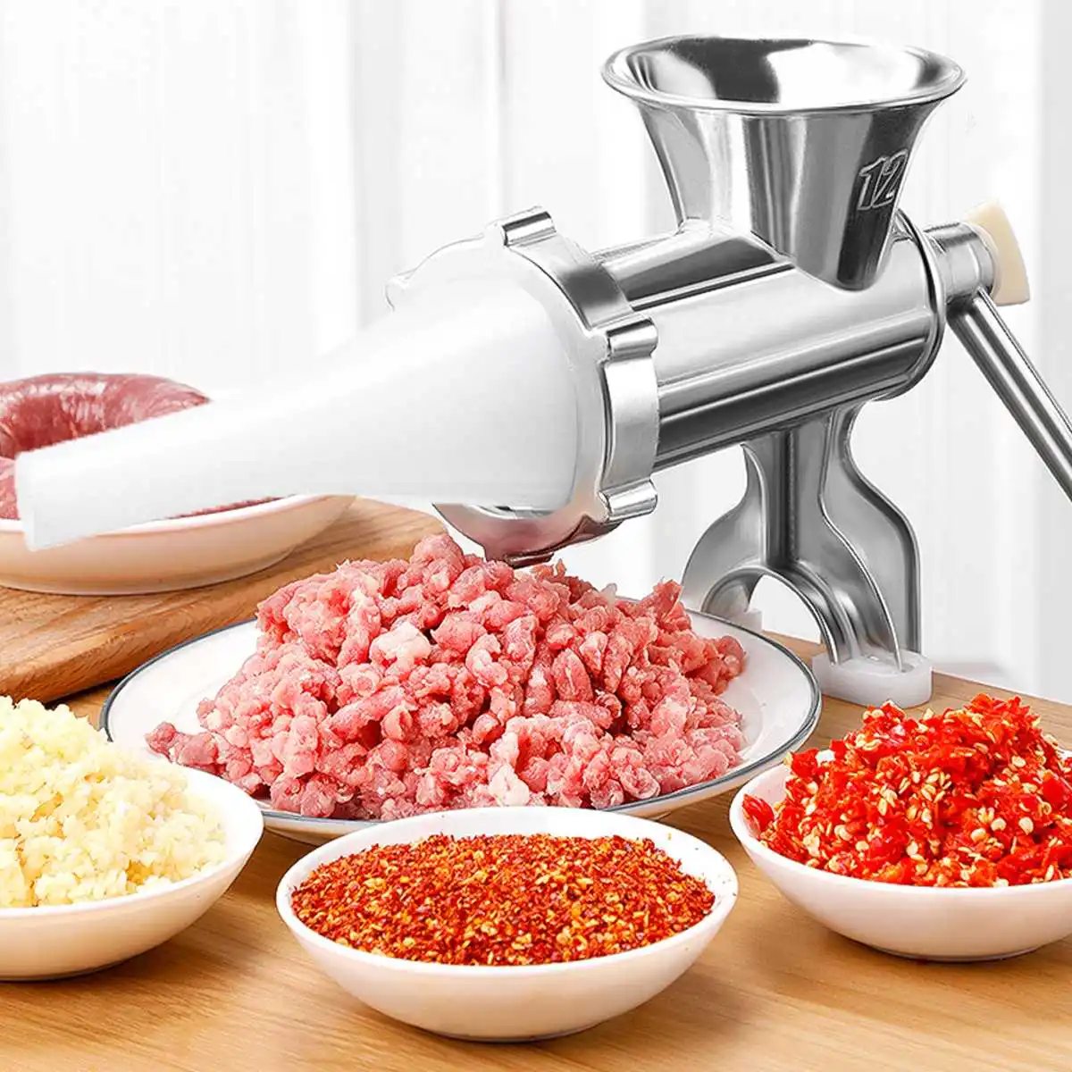 Manual Electric Meat Mixer blender Grinder Stainless Steel Electric Chopper Automatic Mincing Machine Quiet Food blender
Manual Electric Meat Mixer blender Grinder Stainless Steel Electric Chopper Automatic Mincing Machine Quiet Food blender