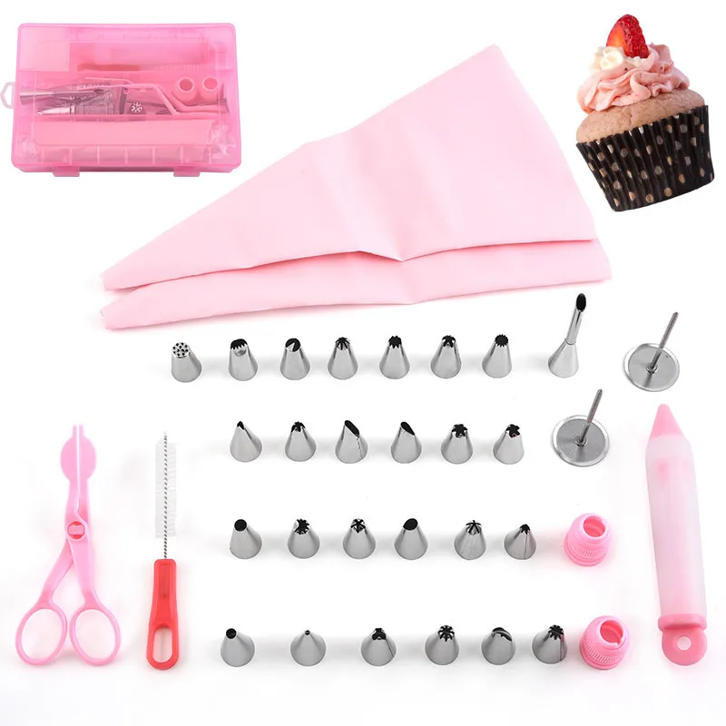 35-piece Piping Mouth Set, Multi-function Decorative Mouth Piping Bag Kit
35-piece Piping Mouth Set, Multi-function Decorative Mouth Piping Bag Kit