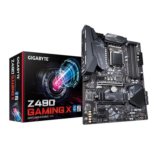 Материнская плата Gigabyte Z490 GAMING X поддерживает 3070/3080/3090/10600KF/10700K/10850K/10900K (Intel Z490/LGA 1200)
Материнская плата Gigabyte Z490 GAMING X поддерживает 3070/3080/3090/10600KF/10700K/10850K/10900K (Intel Z490/LGA 1200)