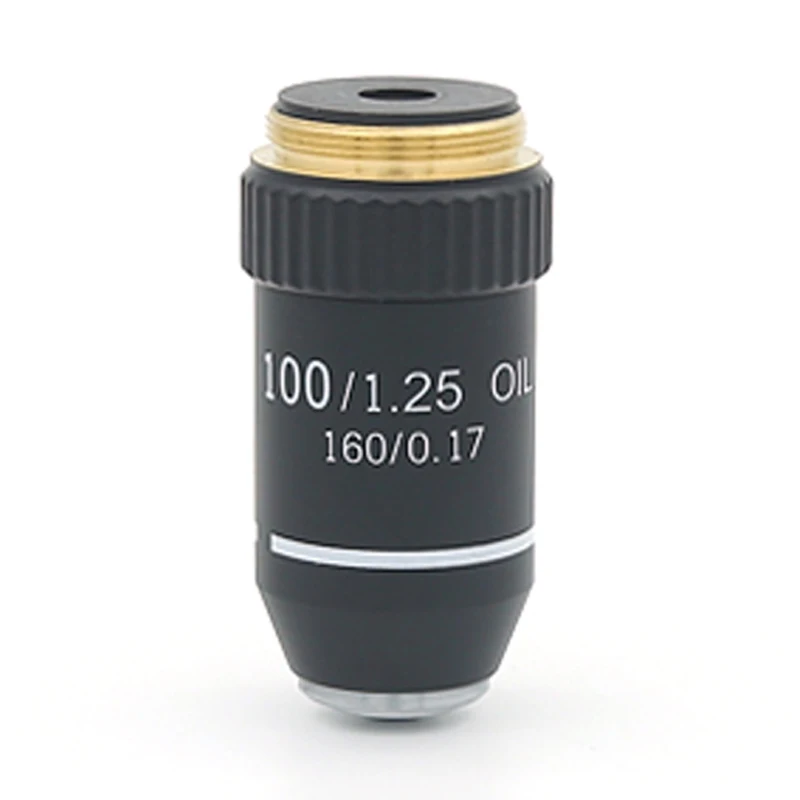 195 Type Achromatic Objective Lens 100X Microscope Objective Lens RMS 20.2Mm Objective Lens Parts
195 Type Achromatic Objective Lens 100X Microscope Objective Lens RMS 20.2Mm Objective Lens Parts