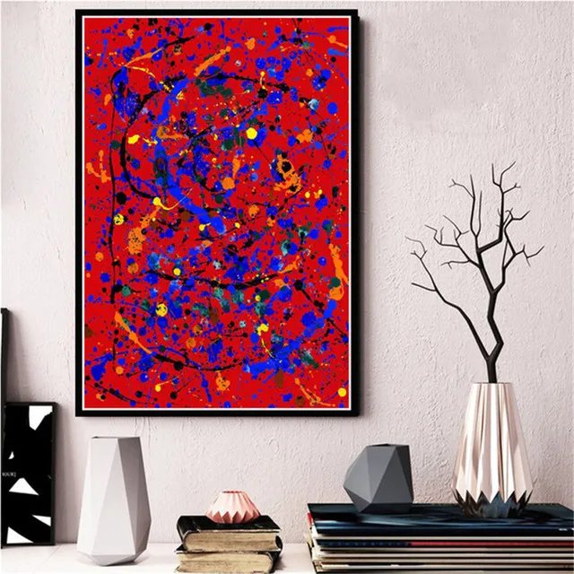 Jackson Pollock Abstract Canvas Painting Posters And Prints Wall Pictures For Living Room Vintage Poster Decorative Home Decor
Jackson Pollock Abstract Canvas Painting Posters And Prints Wall Pictures For Living Room Vintage Poster Decorative Home Decor