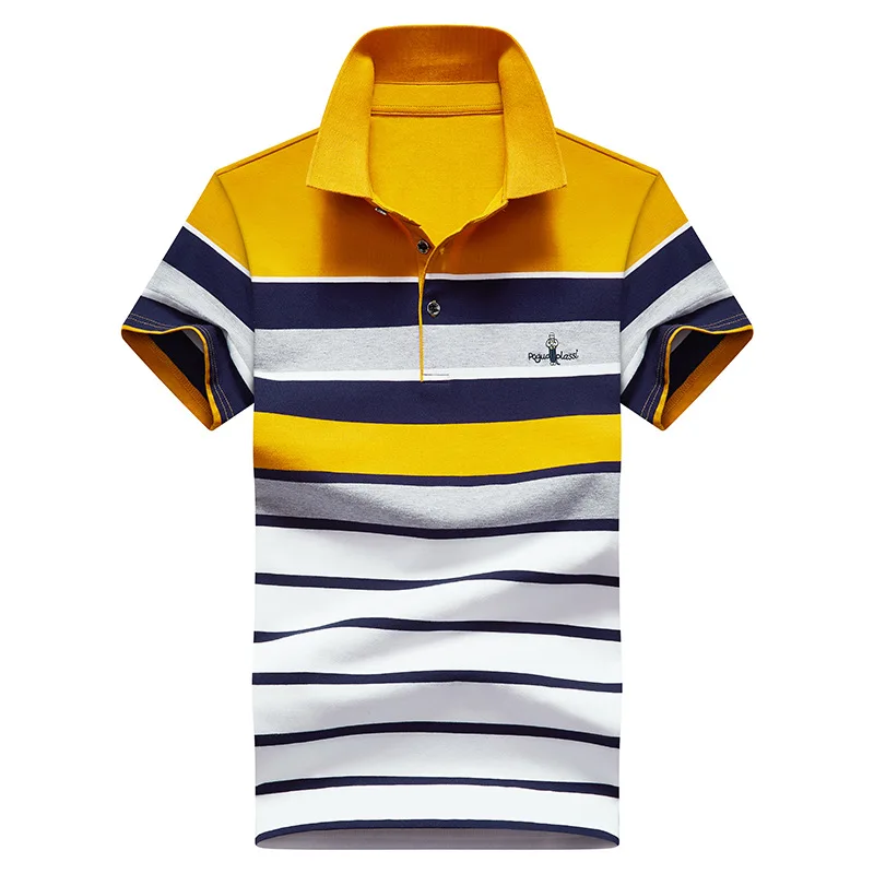 Men's Clothing Men Polo Shirt Cotton Stripe Short Sleeve Summer Polos Shirt Streetwear Fashion Male Polo Shirts Men Tops Clothes
Men's Clothing Men Polo Shirt Cotton Stripe Short Sleeve Summer Polos Shirt Streetwear Fashion Male Polo Shirts Men Tops Clothes