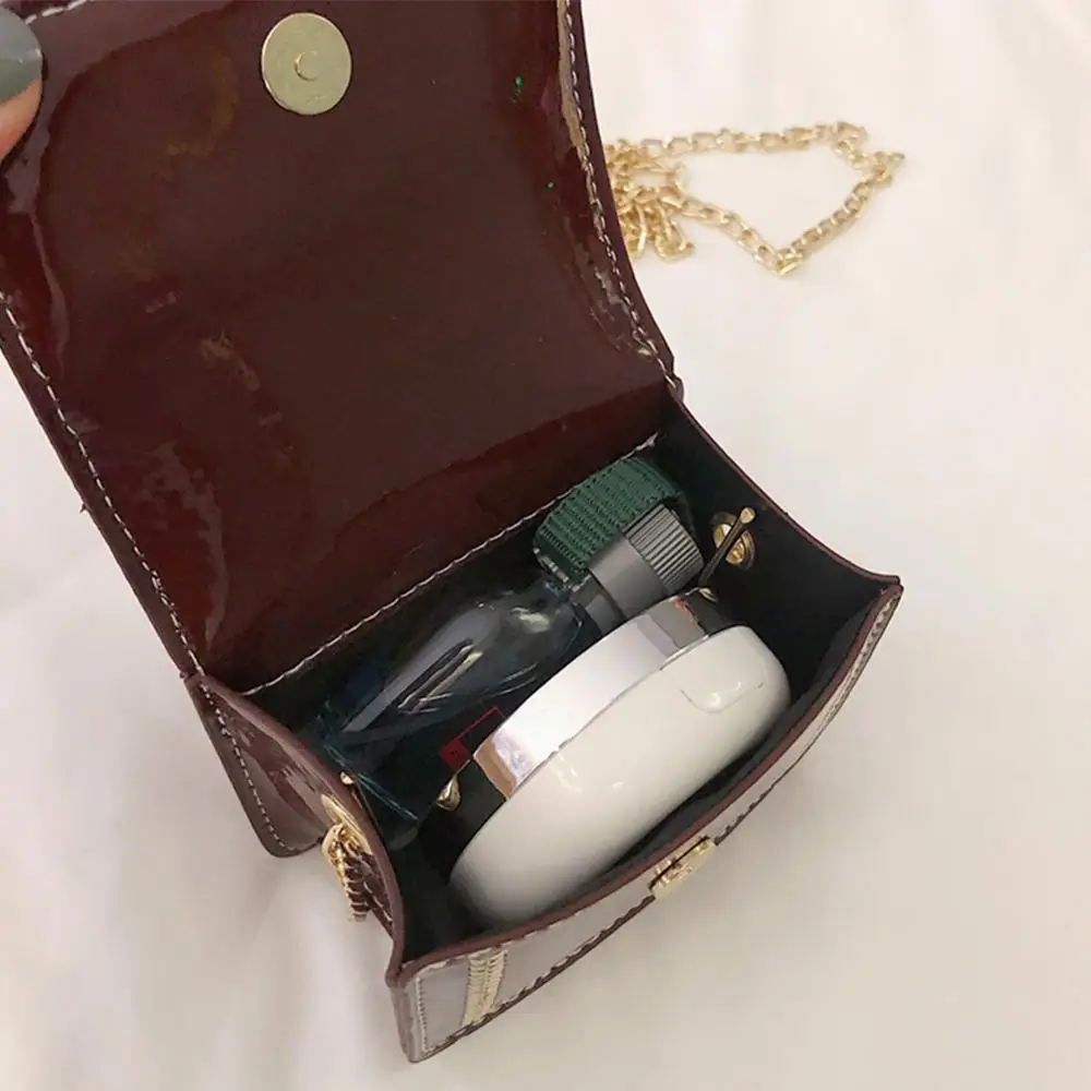 Women Fashion Sequin Messenger Bags Mini Chain Shoulder Bag Small Flap Square Bag
Women Fashion Sequin Messenger Bags Mini Chain Shoulder Bag Small Flap Square Bag