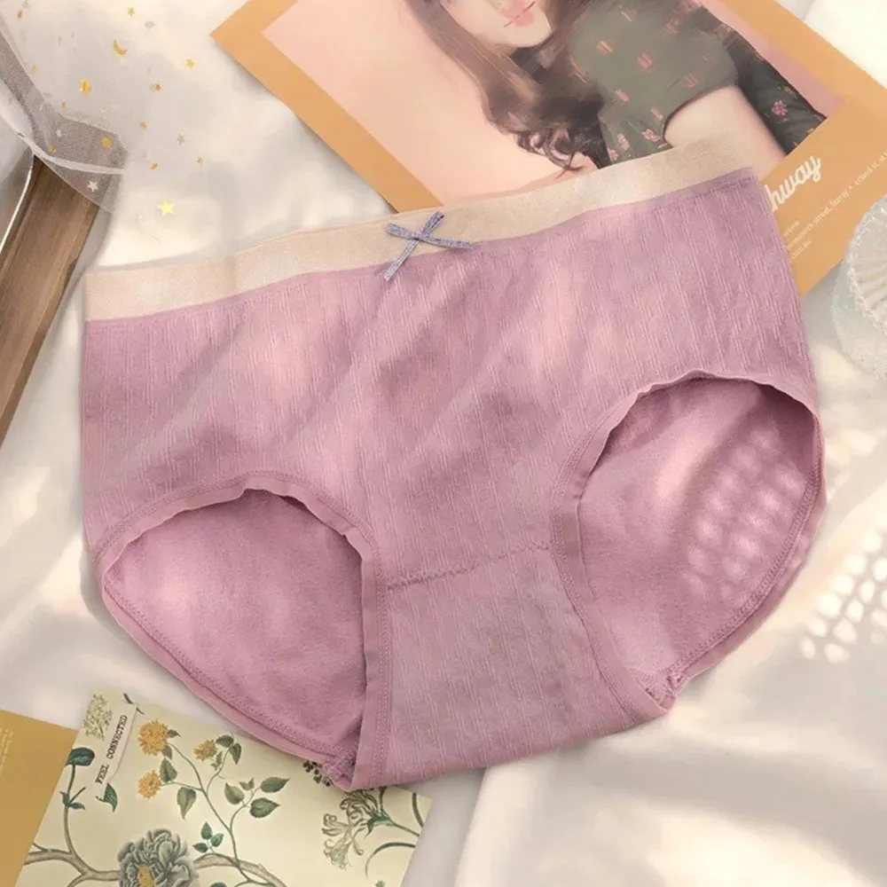 Oversize Women Elegant Elastic Underwear Briefs Cotton Large Size Bag Hip Mid Waist Breathable Lingerie Intimates Multicolor
Oversize Women Elegant Elastic Underwear Briefs Cotton Large Size Bag Hip Mid Waist Breathable Lingerie Intimates Multicolor
