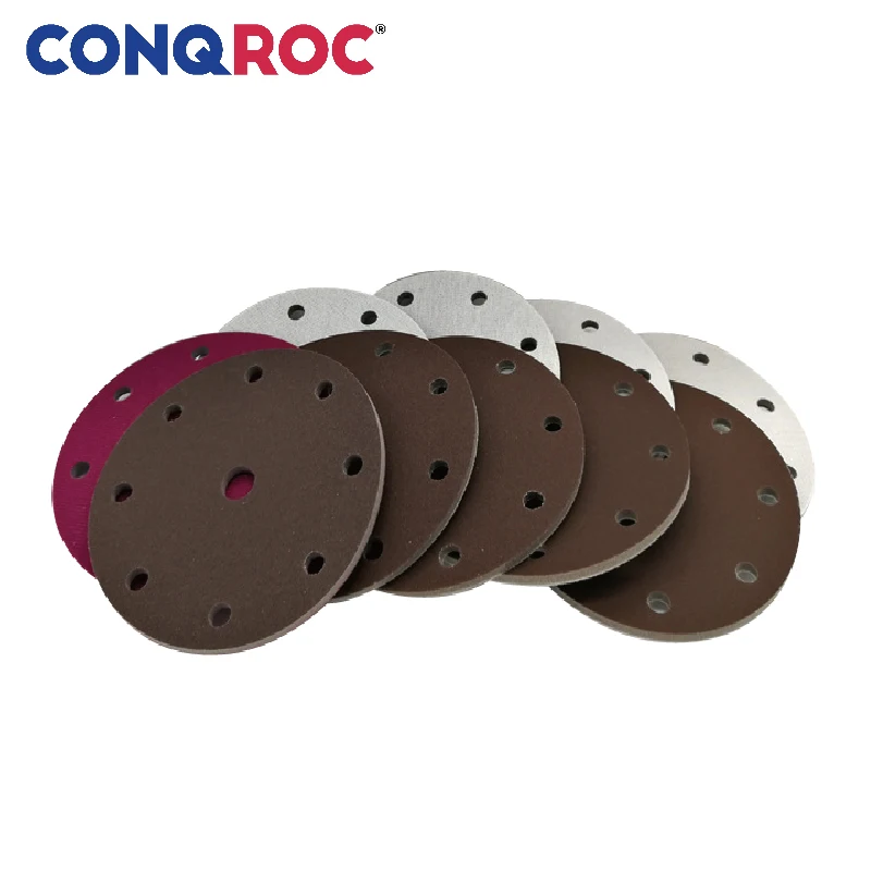 10 Pieces 150mm 6-inch 9 Holes Sanding Sponge Grit 300-2000 Sanding Discs Aluminium Oxide Sandpapers for Dry and Wet Polishing
10 Pieces 150mm 6-inch 9 Holes Sanding Sponge Grit 300-2000 Sanding Discs Aluminium Oxide Sandpapers for Dry and Wet Polishing