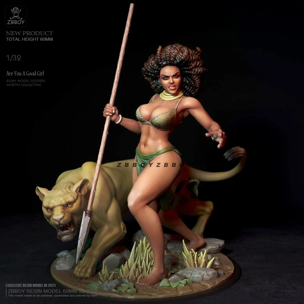 60MM Resin model kits figure beauty colorless and self-assembled TD-2758
60MM Resin model kits figure beauty colorless and self-assembled TD-2758