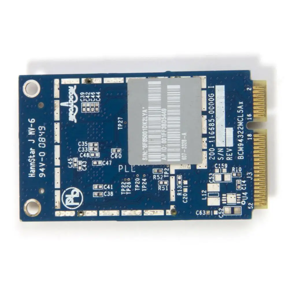 For Airport Extreme Wireless WIFI Card Mini Wifi Adapter speed high MB988Z/A For All Card Pro Z6Q9
For Airport Extreme Wireless WIFI Card Mini Wifi Adapter speed high MB988Z/A For All Card Pro Z6Q9