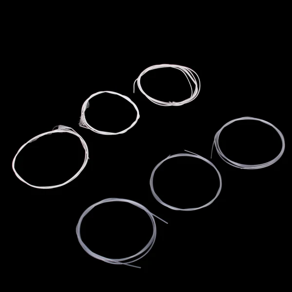 A Set of 6 Strings for Classical Guitar Quality Long Life Service Parts NEW 
A Set of 6 Strings for Classical Guitar Quality Long Life Service Parts NEW