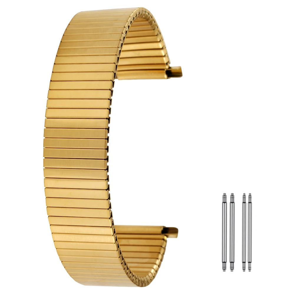 Ремешок сменный практичный без пряжки, универсальный эластичный браслет из нержавеющей стали для наручных часов, 16/18/20/22 мм
Ремешок сменный практичный без пряжки, универсальный эластичный браслет из нержавеющей стали для наручных часов, 16/18/20/22 мм