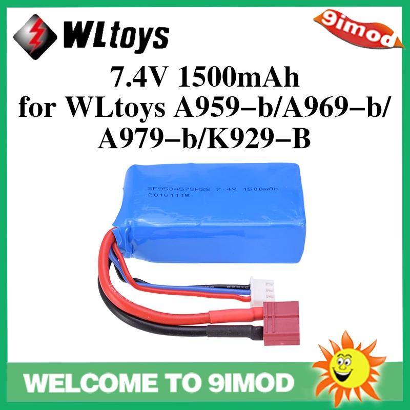 7,4 V 1500mAh аккумуляторная батарея Lipo Battery RC Car для WLtoys A959-b/A969-b/A979-b/K929-B 144010
7,4 V 1500mAh аккумуляторная батарея Lipo Battery RC Car для WLtoys A959-b/A969-b/A979-b/K929-B 144010